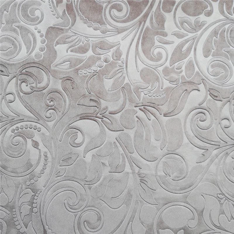 3D embossed velvet for curtain