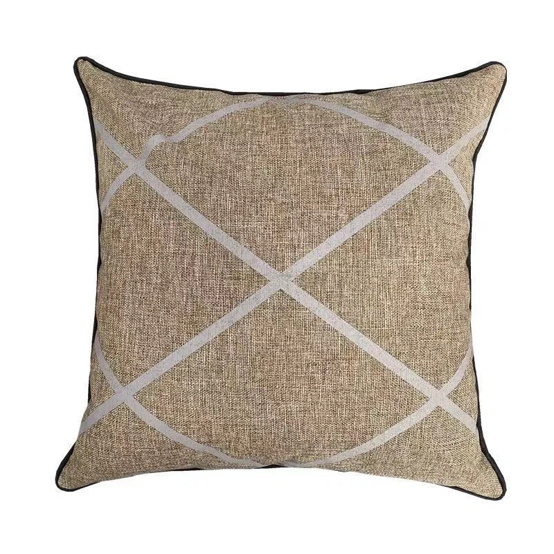 Linen neutral throw pillows