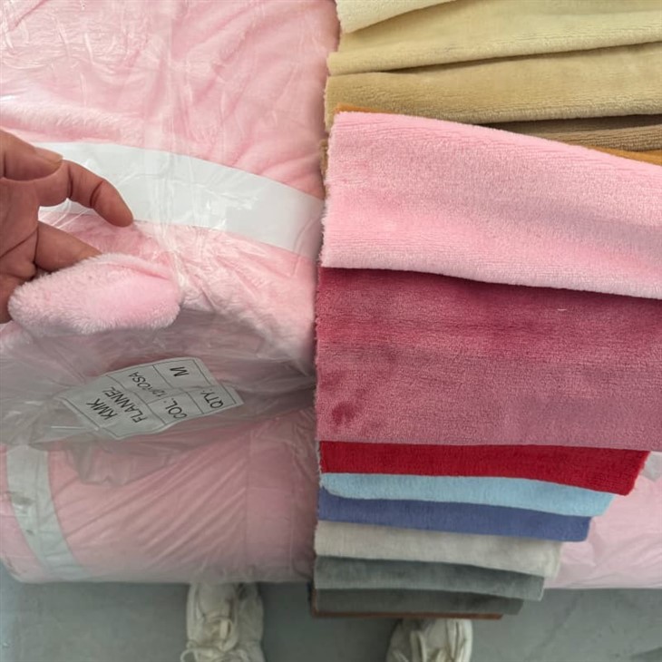 100%Polyester Flannel Fleece Fabric