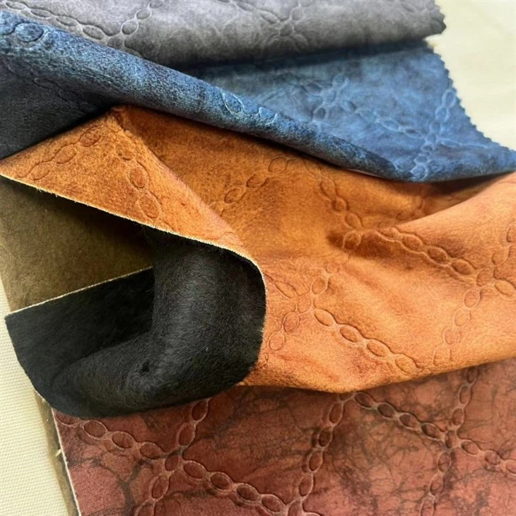 Velvet Embossed Print Fabric